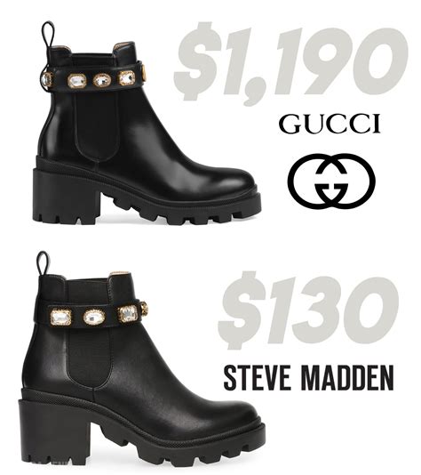 steve madden gucci boot dupes|best gucci boots dupes.